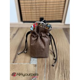 Trousse à friandises "fait main" - motif "Chocolate"