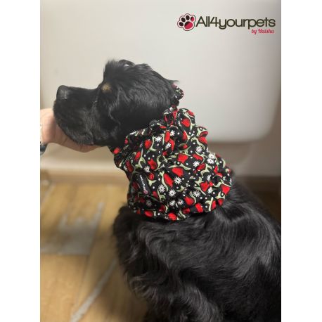 Snood - Cagoule protection oreilles tombantes - Motif Tulip Touch