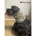 Snood - Cagoule protection oreilles tombantes - Motif Smoothie Green