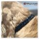 Collier cuir "Tresse"- noir