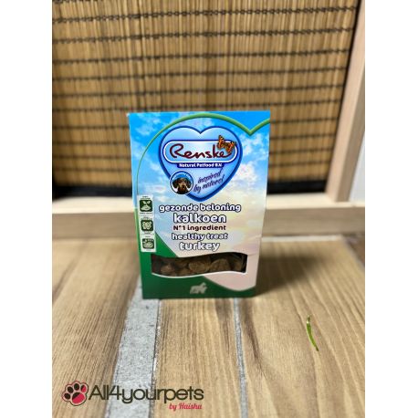 Renske - Récompense saine cœurs pour chien dinde 150 gr