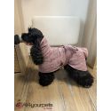 Peignoir de bain pour chiens Riga - Vieux rose