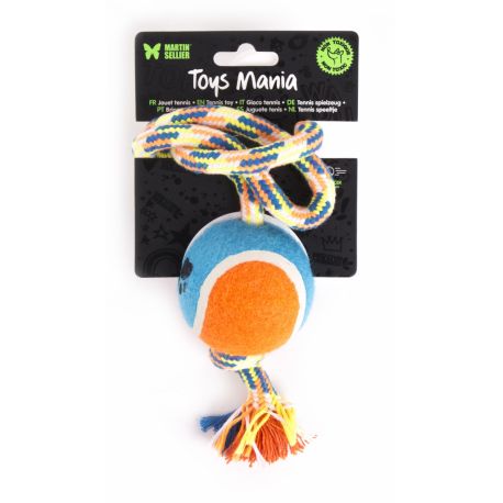 Balle de tennis / corde pour chien