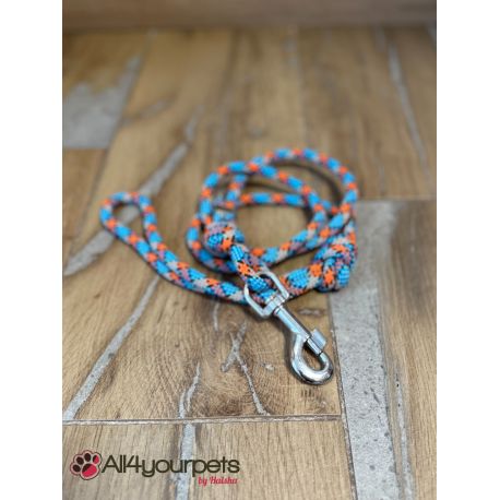 Laisse fait main - en corde type alpinisme - ultra-résistant 