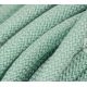 Laisse fait main - en corde type alpinisme - ultra-résistant - Modèle "Pastel green" - Ep : 8 mm