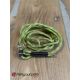 Laisse fait main - en corde type alpinisme - ultra-résistant - Modèle "Savannah" - Ep : 6 mm