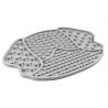 Tapis à lécher Duvoplus gris 21,5 x 15 x 1 cm