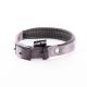 Collier droit confort en nylon -Gris