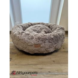 Corbeille apaisante de haute qualité - Finition «&nbsp;Paw Print&nbsp;» Fabrication belge ! - Kaki taupe - 5 tailles - 8 couleurs