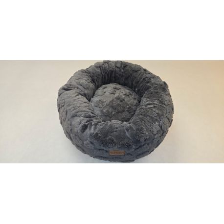 Corbeille apaisante de haute qualité - Finition «&nbsp;Paw Print&nbsp;» Fabrication belge ! - Gris foncé - 5 tailles - 8 couleurs