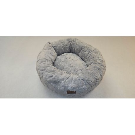 Corbeille apaisante de haute qualité - Finition «&nbsp;Paw Print&nbsp;» Fabrication belge ! - Gris clair - 5 tailles - 8 couleurs