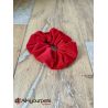 Chouchou (élastique pour cheveux) en VELOURS "Red Classic" 