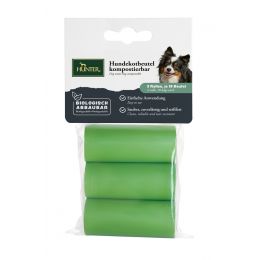 Sachet pour déjections canines compostable