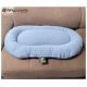 Coussin été/hiver : 2 faces & 2 matières & 2 coloris différents