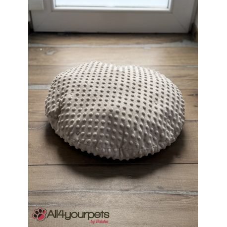Coussin sweet bubble PM2 beige - 50 CM