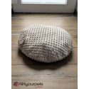 Coussin sweet bubble PM2 beige - 50 CM