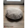 Coussin sweet bubble PM2 beige - 50 CM