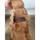 Collier en cuir Aalborg Special - Brun foncé