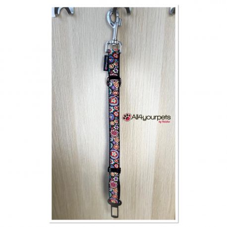 Ceinture de sécurité - Fait main - Motif : "Hippie Chic"