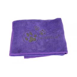 Serviette de bain microfibre Violette
