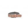 Collier simili cuir - Rose