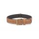 Collier simili cuir - Rose