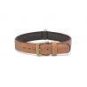 Collier simili cuir - Marron