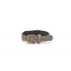Collier simili cuir - Gris