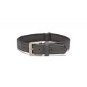 Collier simili cuir - Noir
