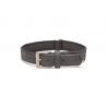Collier simili cuir - Noir