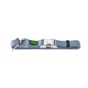 Collier en nylon Vario Basic Alu-Strong - Bleu fumé