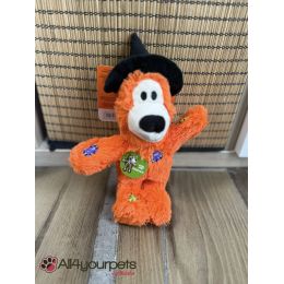 KONG Halloween Wild Knots Witch Bear - Orange