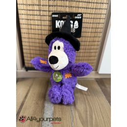 KONG Halloween Wild Knots Witch Bear - Violet- ML