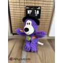 KONG Halloween Wild Knots Witch Bear - Violet