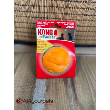 KONG Twistz Hig-Viz Ball