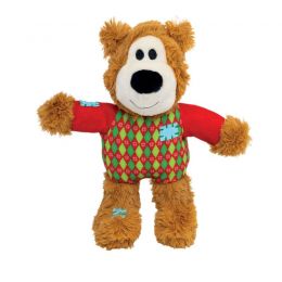 KONG Holiday Wildknots Sweater Bear - ML 25cm