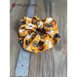 Chouchou (élastique pour cheveux) en VELOURS "Pumpink" 