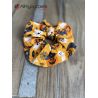 Chouchou (élastique pour cheveux) en VELOURS "Pumpink" 