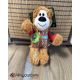 KONG Holiday Wildknots Sweater Bear - ML 25cm