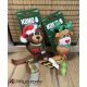 KONG Holiday Wubba Assorted - SM 23cm