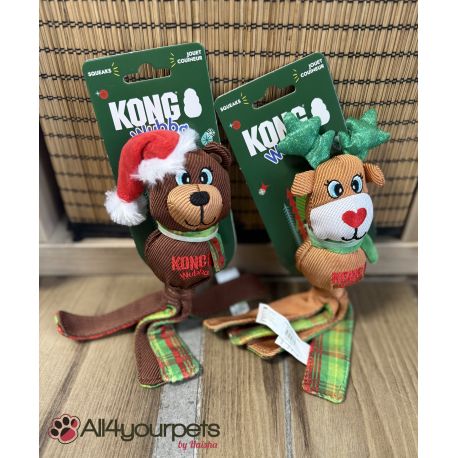 KONG Holiday Wubba Assorted - SM 23cm