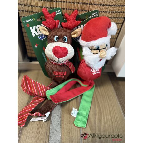 KONG HOLIDAY WUBBA® RS ASSORTED LG 33CM