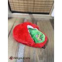 Peluche Mule sonore : rouge