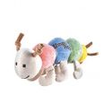 Jouet peluche sonore Chenille 25 cm