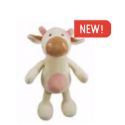 Organic squeaky toy Cow 25 cm