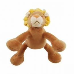 Jouet peluche sonore Bio Lion 15 cm