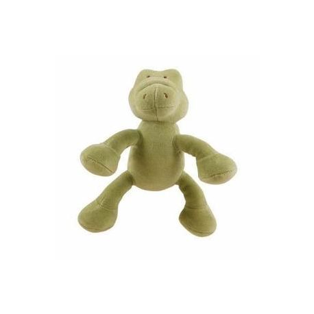Jouet peluche sonore Bio Alligator 15 cm