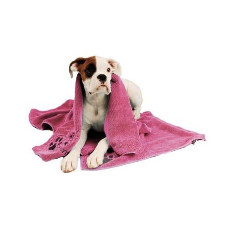 Microfibre Pet Towel Pink