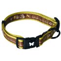 Adjustable collar, "Dog in the country" pattern