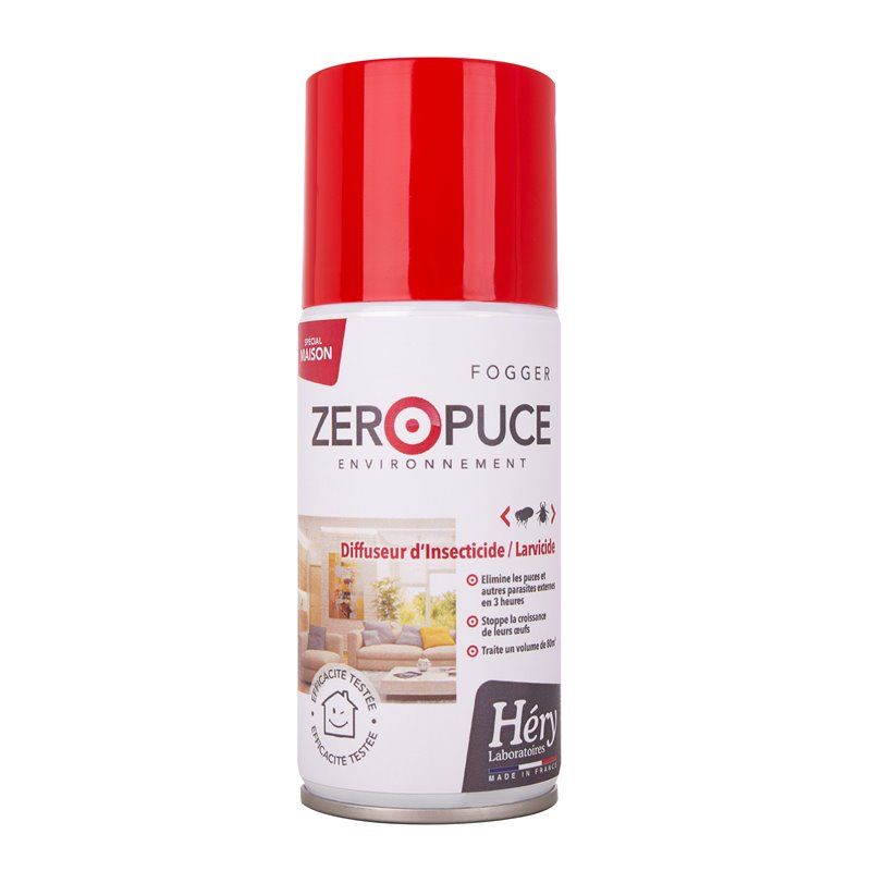 Spray Fogger Zéro Puce Héry 150 ml - All4yourpets